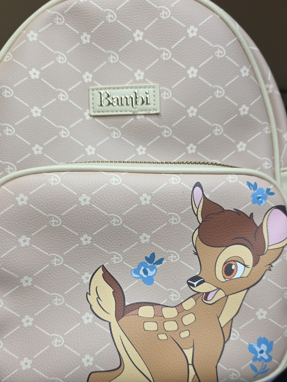 Primark Bambi Pink Character Mini Backpack